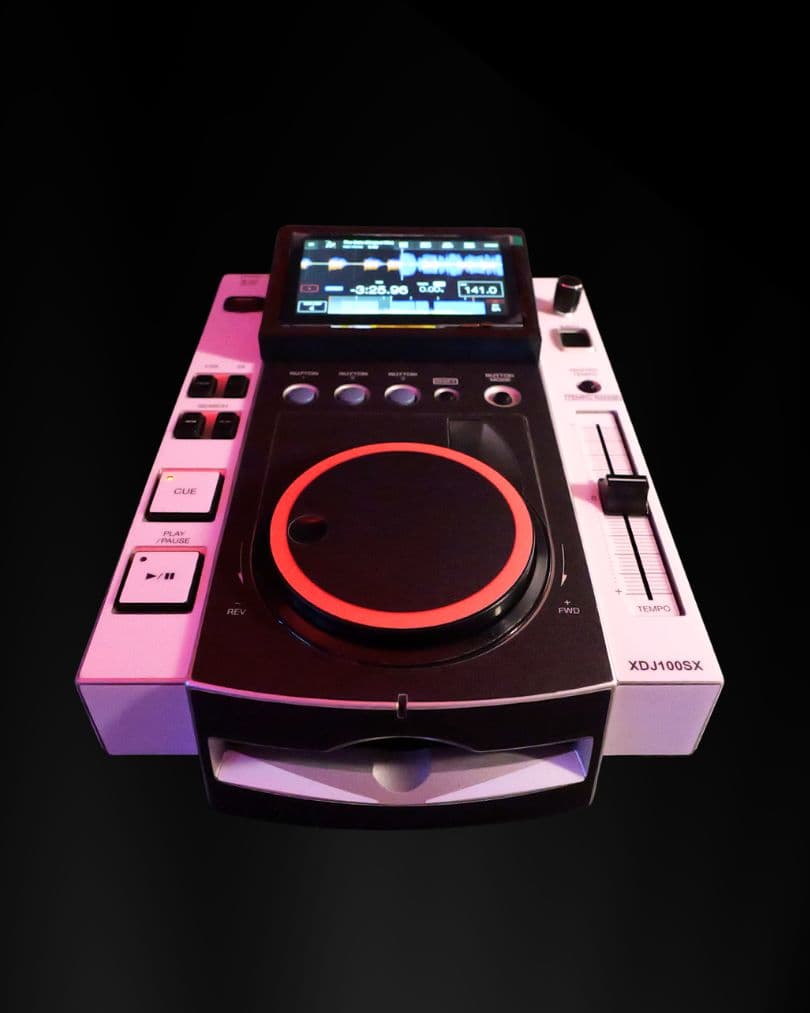 XDJ100SX: reproductor DJ amb programari lliure